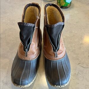 Classic bean boot zip woman’s Duck Boots